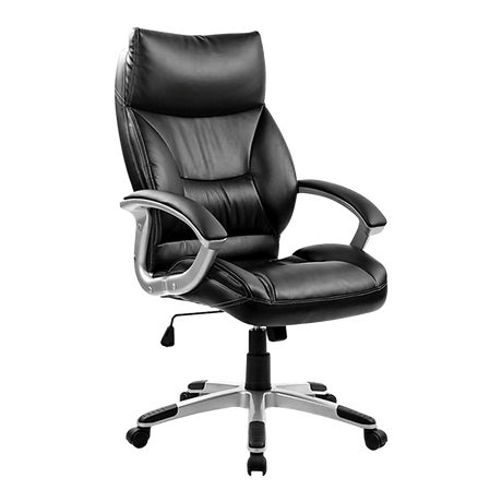 Executive PU Leather Office Chair - Black