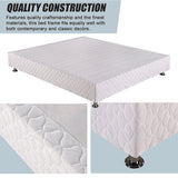 King bed ensemble base styled in contemporary bedroom — Allure Home Collections