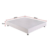 King ensemble bed base flat pack packaging detail — Allure Home Collections