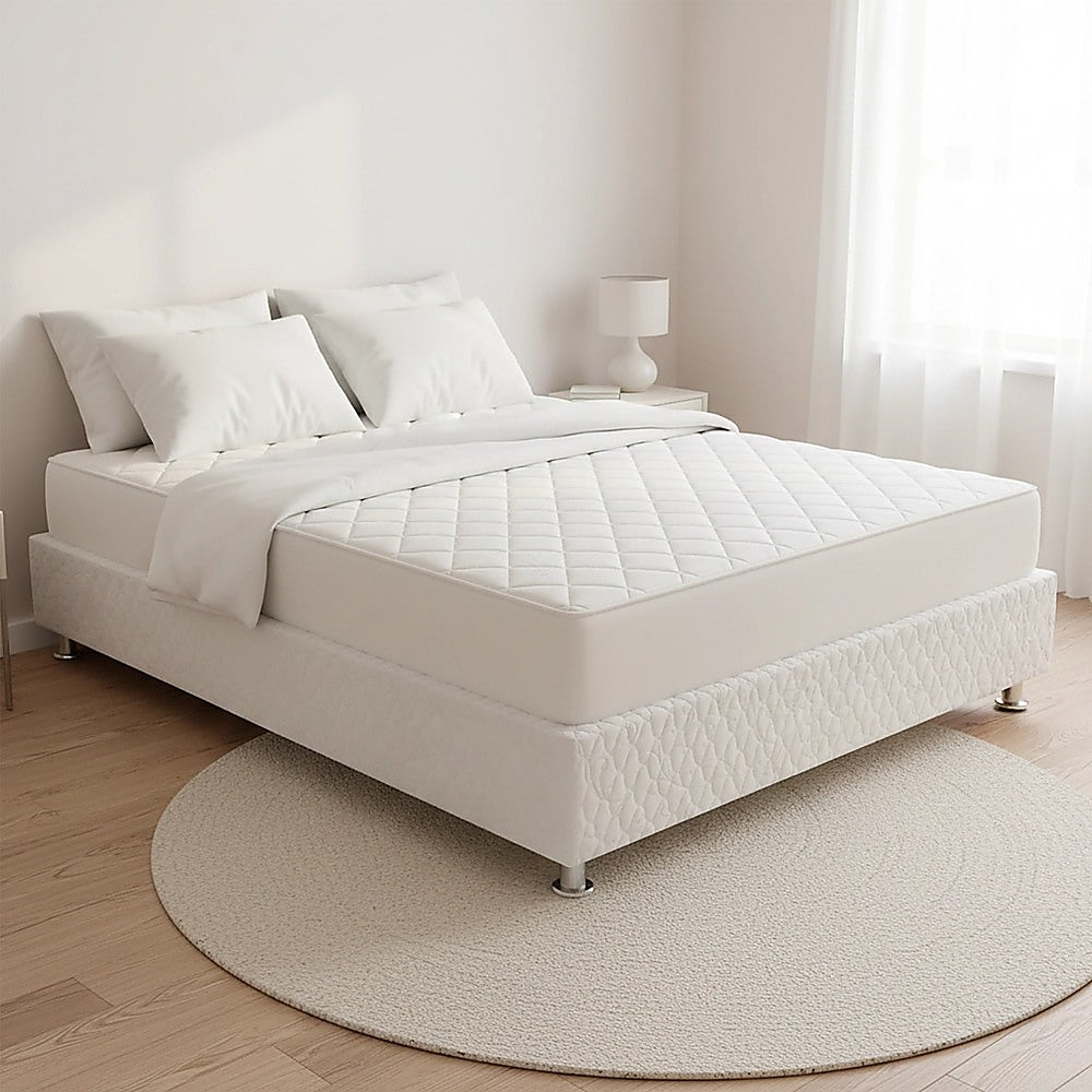 Salerno Queen Ensemble Bed Base, White