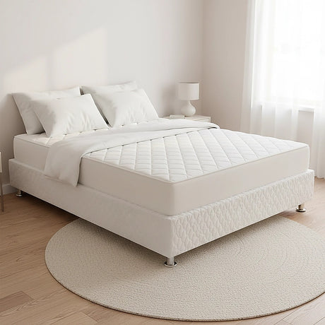 Salerno Queen Ensemble Bed Base, White