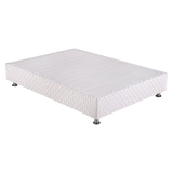 Designer double bed ensemble frame base — full view — Allure Home Collections