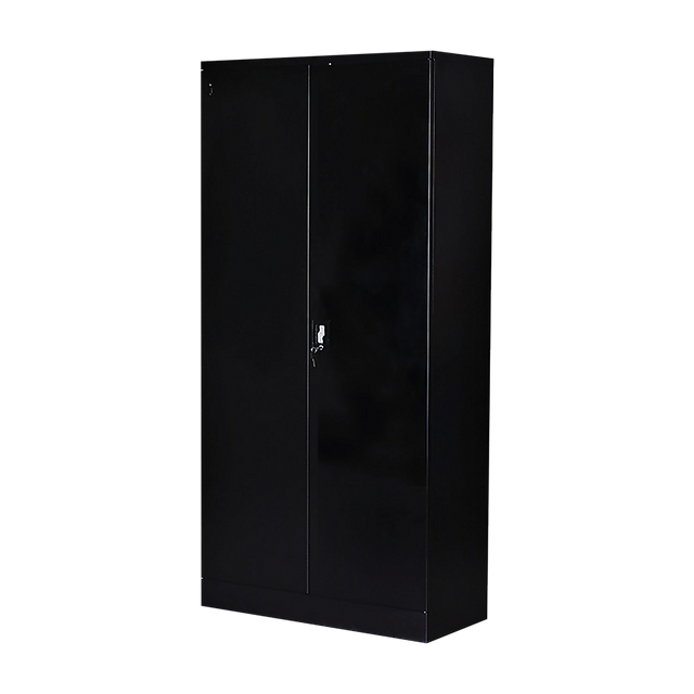 Pragel two door steel storage locker cabinet with five shelves