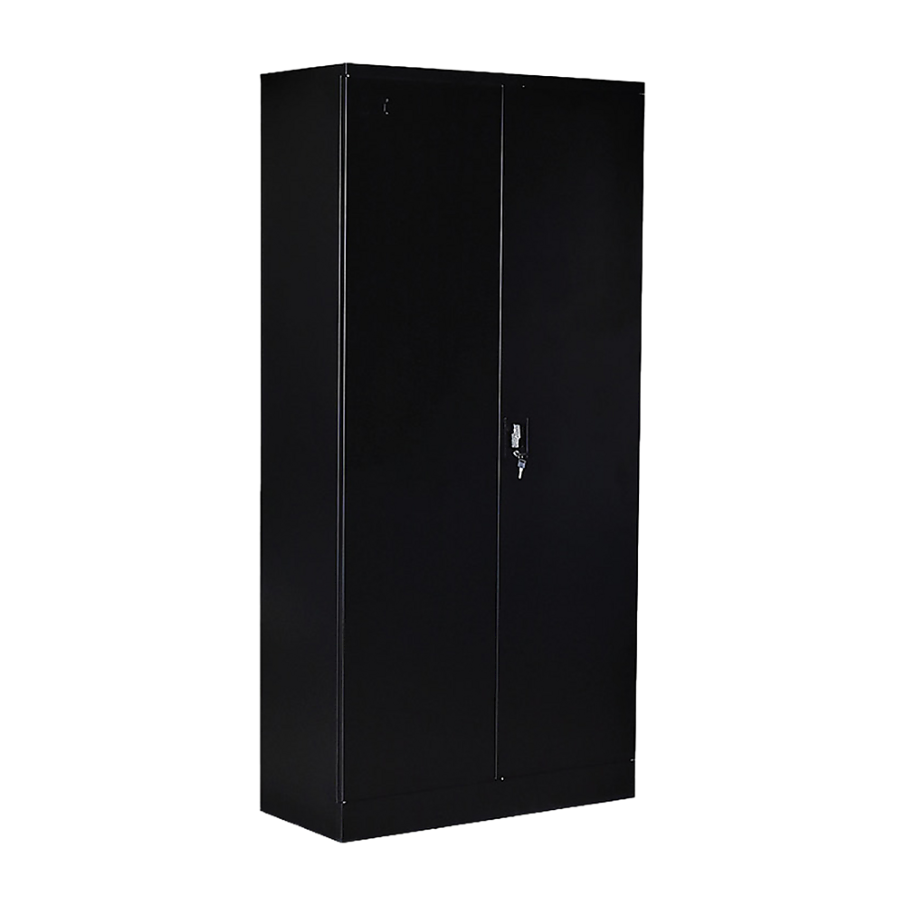 Pragel Two Door Steel Storage Locker Cabinet, 5 Shelf