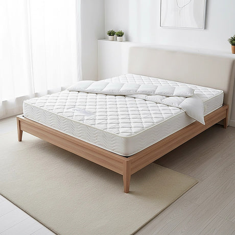 Quilted Spring Mattress, 15cm Double