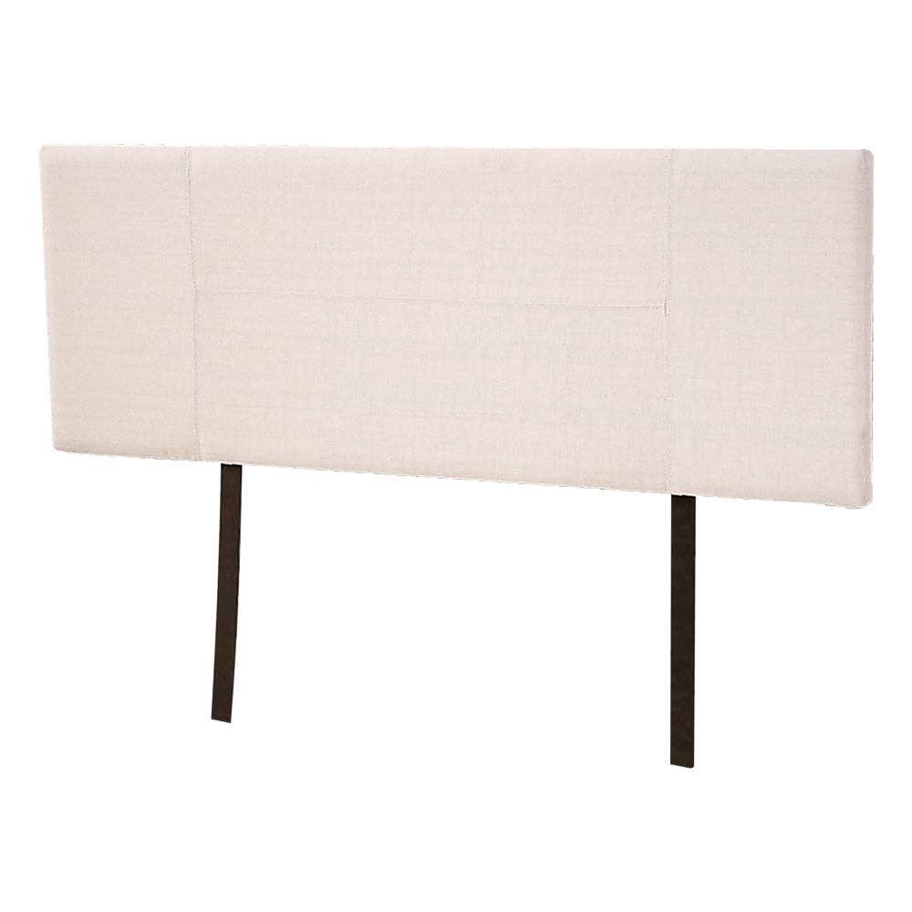 Jagungal Rectangular Bed Head, Beige Queen