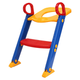 Kids toilet training ladder with potty seat