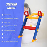 Toilet training ladder dimensions view