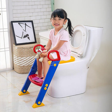 Kids Toilet Ladder and Toddler Potty Training Seat — Allure Home Collections