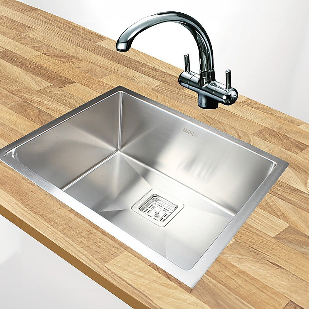 Handmade stainless steel kitchen sink 550x455mm
