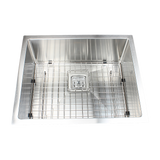 Handmade stainless steel kitchen sink 550x455mm