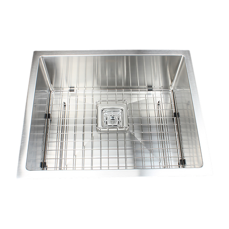 Handmade stainless steel kitchen sink 550x455mm