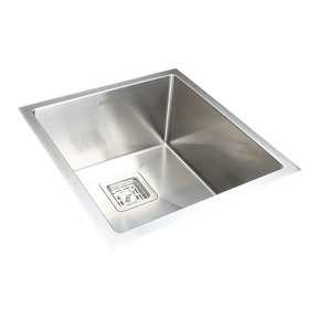 Handmade stainless steel kitchen sink 430x455mm