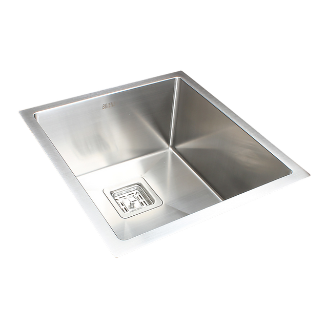Handmade stainless steel kitchen sink 430x455mm