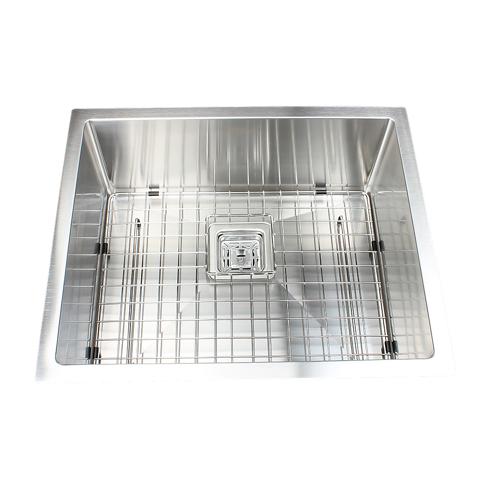 Handmade stainless steel kitchen sink 430x455mm