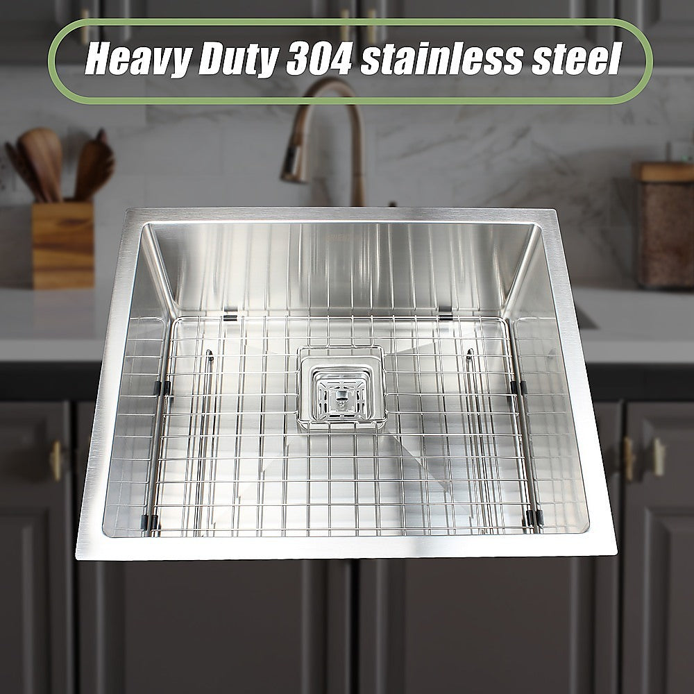 Handmade stainless steel kitchen sink 430x455mm