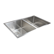 Handmade stainless steel kitchen sink 835x505mm