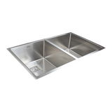 Handmade stainless steel kitchen sink 835x505mm