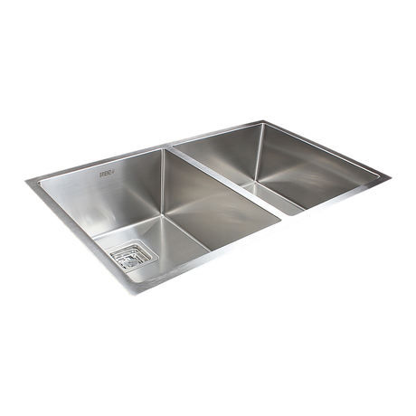 Handmade stainless steel kitchen sink 835x505mm