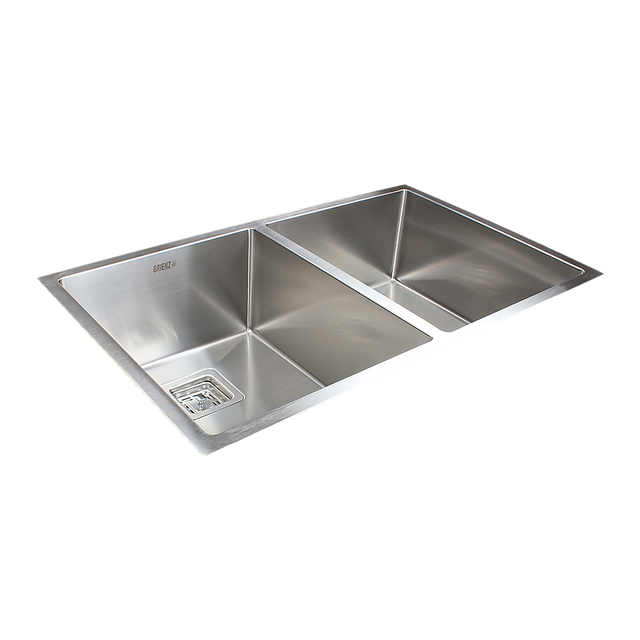 Handmade stainless steel kitchen sink 835x505mm