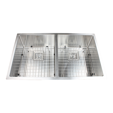 Handmade stainless steel kitchen sink 835x505mm