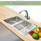 Handmade stainless steel kitchen sink 835x505mm