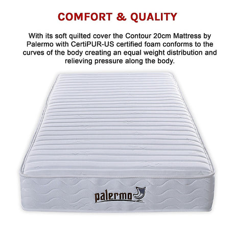 Hybrid Pocket Spring Mattress, 20cm Single