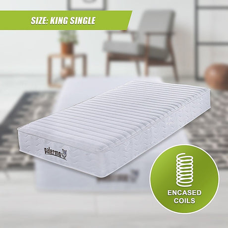 Pocket spring hybrid mattress, 20cm king single