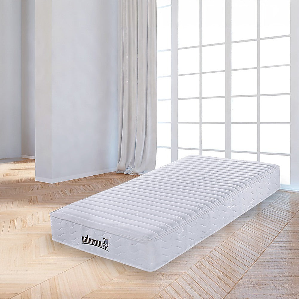 Palermo Contour 20cm Encased Coil Mattress — CertiPUR-US Certified Foam — Allure Home Collections