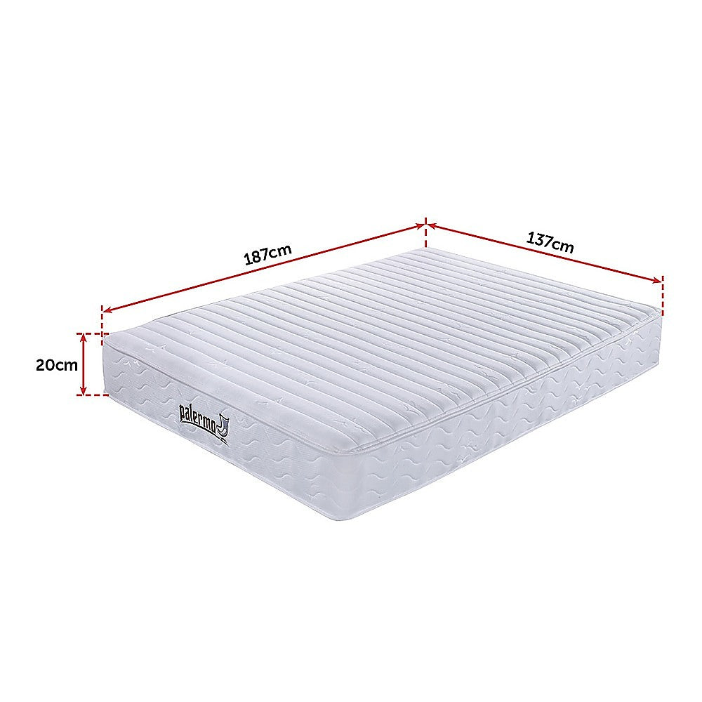 Hybrid pocket spring mattress, 20cm double