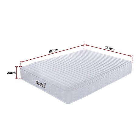 Hybrid pocket spring mattress, 20cm double