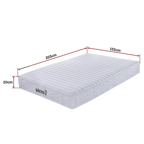 Hybrid pocket spring mattress, 20cm queen