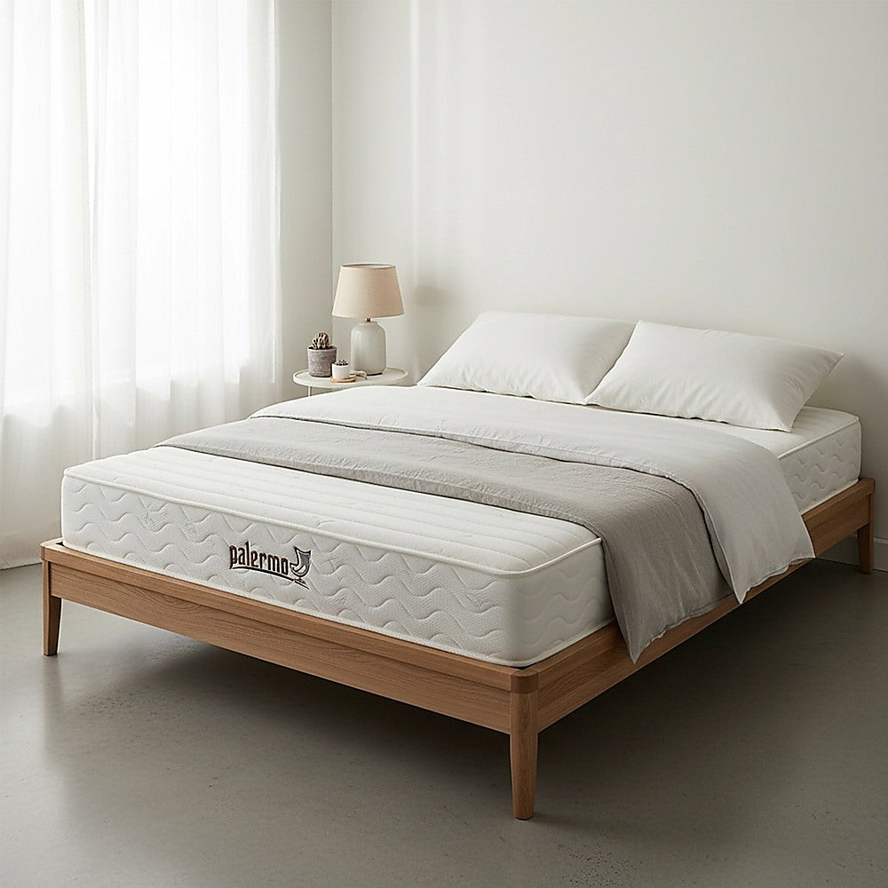 Encased coil hybrid pocket spring mattress, 20cm king