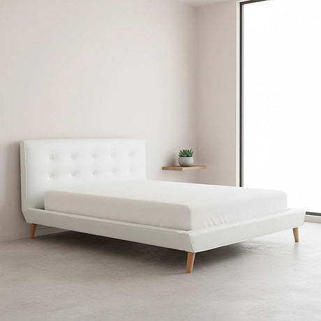 Amalfi Queen Deluxe Bed Frame, White