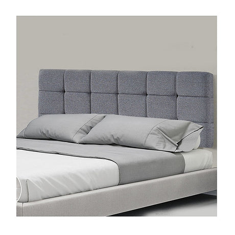 Billilingra Linen Bed Head, Grey Queen
