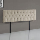 Billilingra Linen Bed Head, Beige King