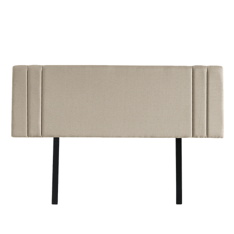 Billilingra Linen Bed Head, Beige King