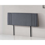 Billilingra Linen Bed Head, Grey Queen