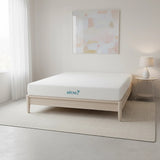 Medium firm gel memory foam mattress, 25cm king