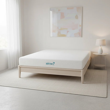 Medium firm gel memory foam mattress, 25cm king