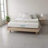 Medium firm gel memory foam mattress, 25cm king