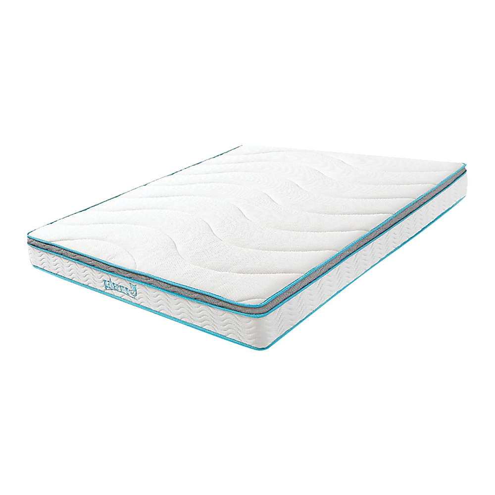 Medium firm hybrid memory foam and innerspring mattress, 20cm king
