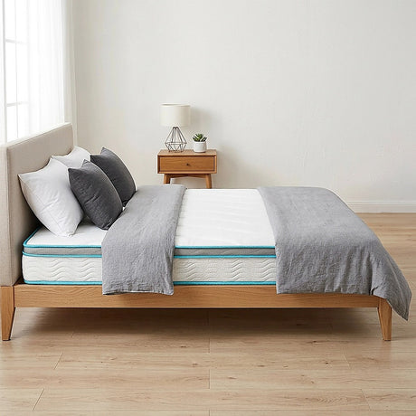 Medium firm hybrid memory foam and innerspring mattress, 20cm king
