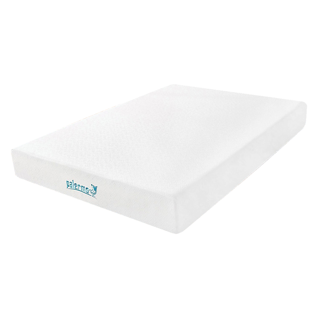 Medium firm gel memory foam mattress, 25cm queen