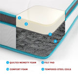 Medium firm memory foam hybrid mattress, 20cm queen