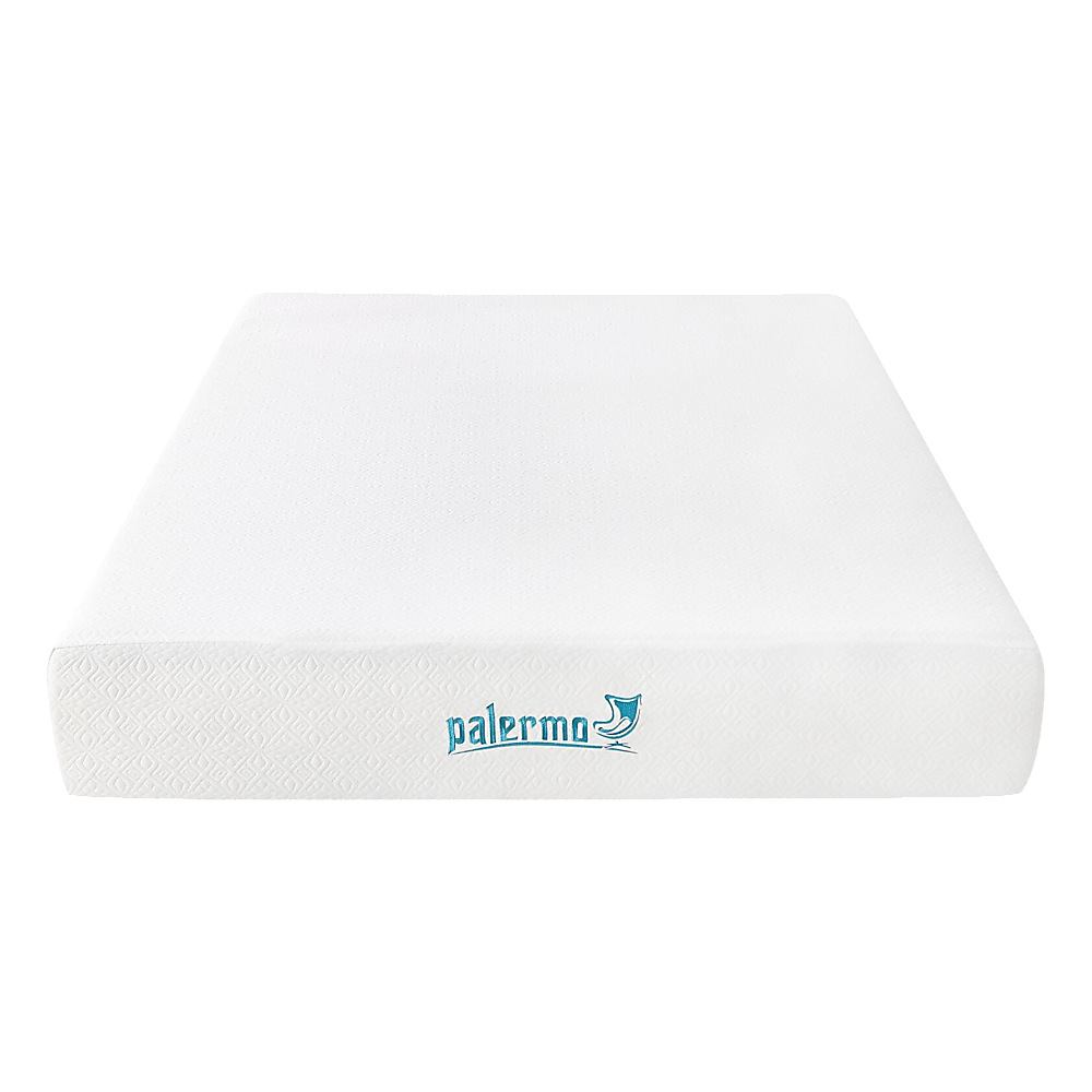 Medium firm gel memory foam mattress, 25cm double