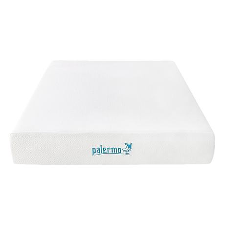 Medium firm gel memory foam mattress, 25cm double