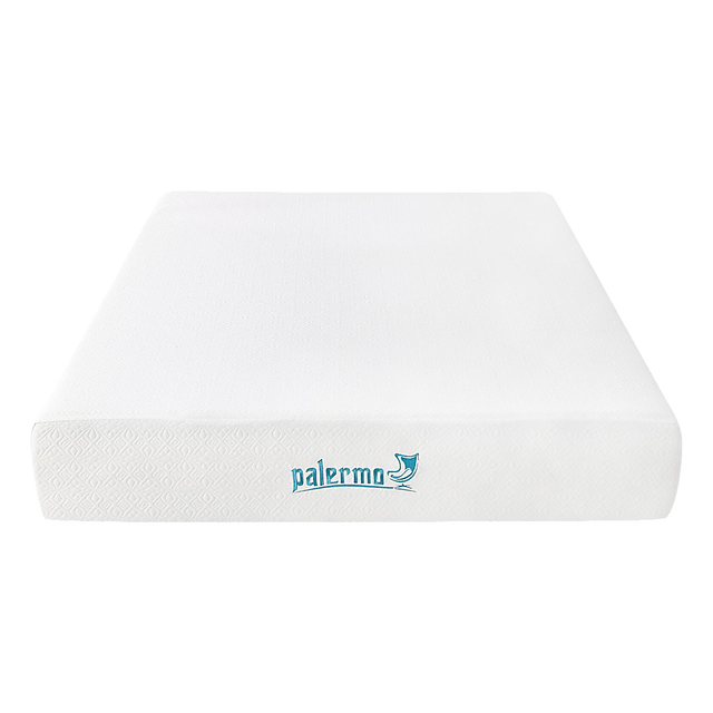 Medium firm gel memory foam mattress, 25cm double
