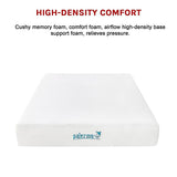 Medium firm gel memory foam mattress, 25cm double