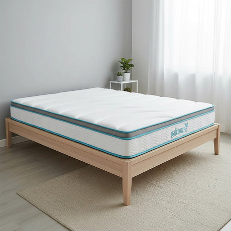 Medium firm memory foam hybrid mattress, 20cm double